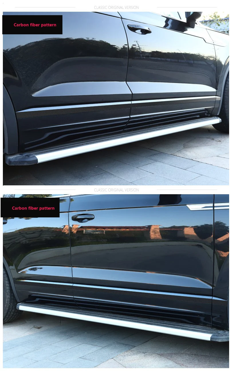 Подходит для Volkswagen 19 touareg край двери полосы кузова отделка из нержавеющей стали внешняя модификация специальная