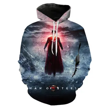 

2020 Marvel Super hero Men Women Children Hoodies Superman Sweatshirts Streetwear Pullovers Cool Tops Casual Sudaderas Clothing