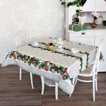 

Matting tablecloth Cardinals 145x145 cm, gray, 100% cotton, 160 g / m2 4465123