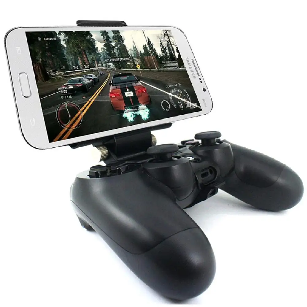 

GloryStar Mobile Phone Smart Clip Clamp Holder Stand Bracket for PS4 Game Controller