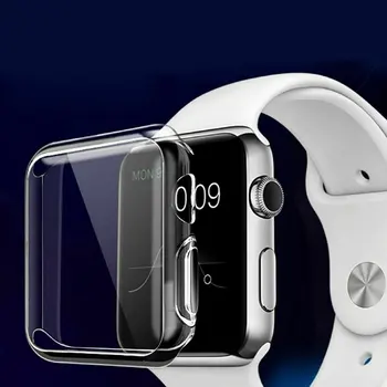 

Tempered Glass+case For Apple Watch series 44mm 42mm 40mm 38mm for iWatch 3 2 1 Protector+bumper cover for apple watch