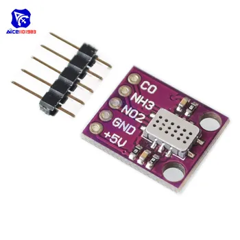 

CJMCU-6814 MICS-6814 Gas Sensor Module Air Quality CO VOC NH3 Nitrogen Oxides Gas Sensor 1000ppm