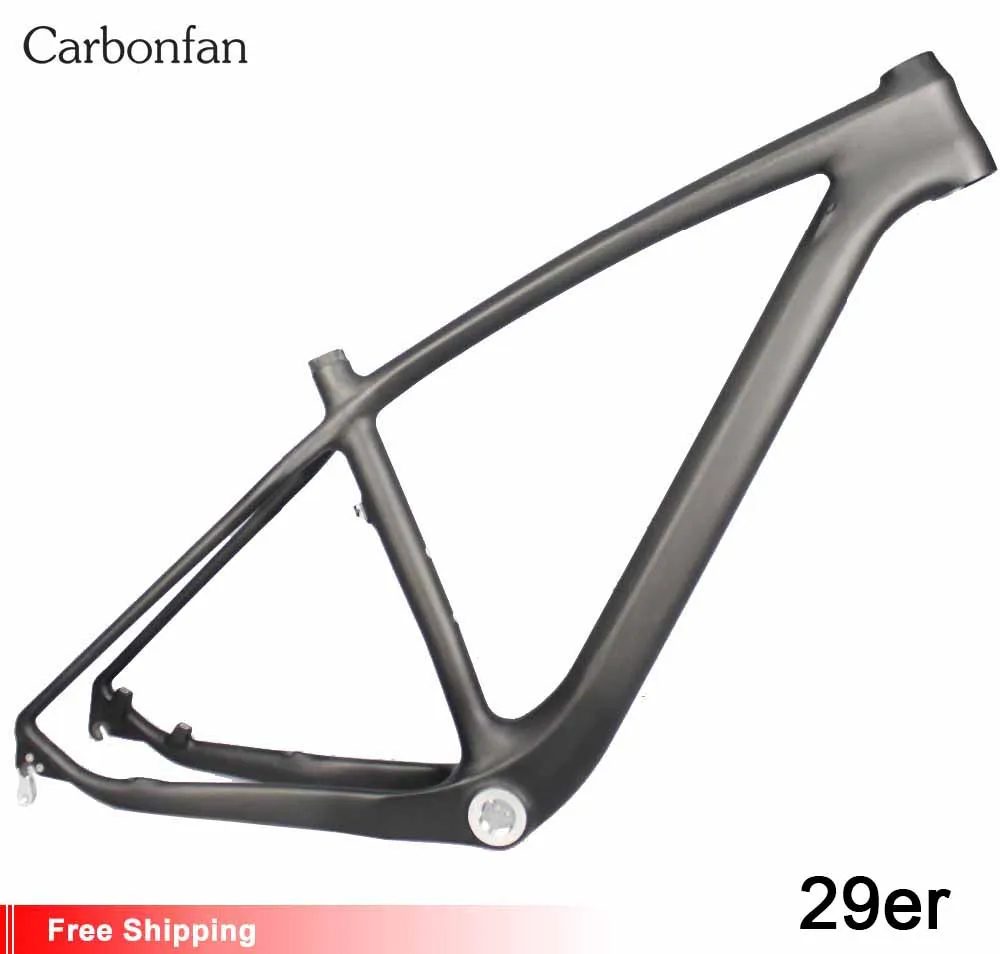 Carbonfan 29er карбоновая рама mtb 29er карбонная рама 15," /17,5"/1" /21" карбоновая рама для горного велосипеда