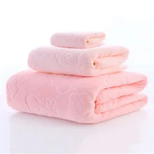 [1, 2, 3] шт. Осень и зима толстые сверхтонкие волокна мягкие сильные водопоглощающие рельефные медведь банное полотенце