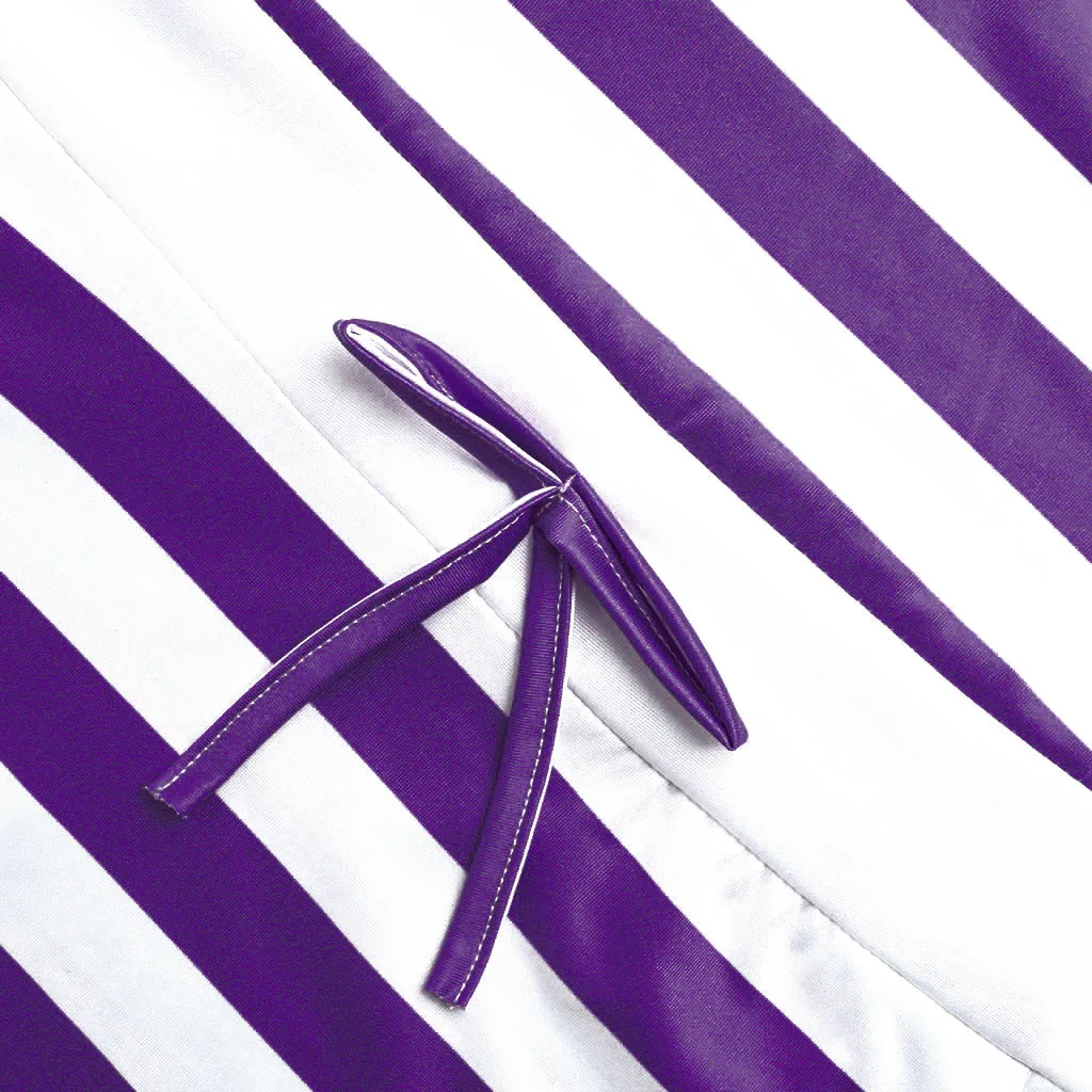 Summer Women Casual Sleeveless Stripe T Shirts Dress Tunic Waist Dresses Streetwear women clothes Dress Female Fashion Casual