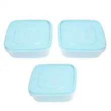 3 шт. пластиковая коробка для хранения кухонного холодильника и микроволновой печи, органайзер для хранения еды, тампоны, шкатулка, инструмент