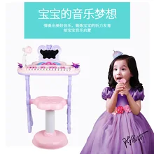 Детская электронная клавиатура, пианино для девочек, начинающих детей 1-3-6 лет, многофункциональная музыкальная игрушка