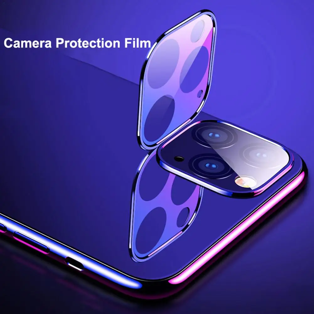 Новая защитная пленка для задней камеры для IPhone 11 Pro Max, защитная пленка из закаленного стекла, металлический защитный чехол для задней линзы, аксессуары