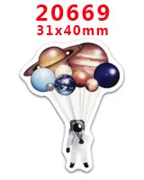 30 шт мультяшный персонаж плоское украшение из смолы PR 20720 - Цвет: 20669