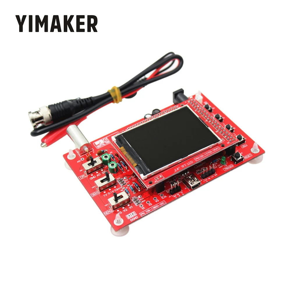 

YIMAKER DSO138 2.4" TFT Digital Oscilloscope Kit DIY Parts Handheld For DIY Kit