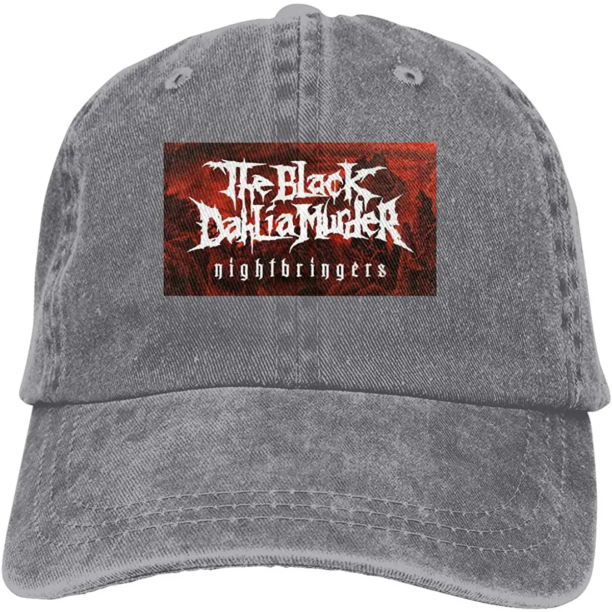 Модная Повседневная Регулируемая ковбойская бейсболка Dahlia Murder черного цвета для мужчин и женщин