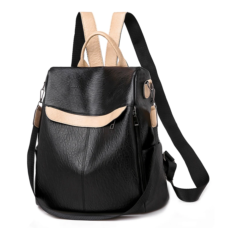 Женские кожаные рюкзаки высокого качества Sac Dos рюкзак для девочек Mochila Feminina большой емкости школьные рюкзаки для женщин