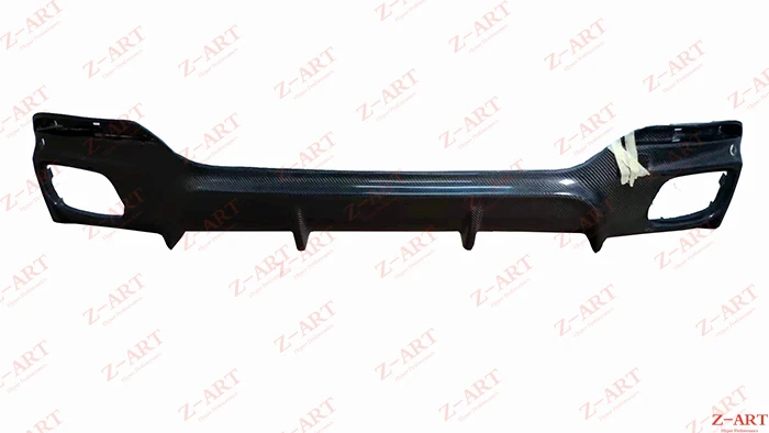 Z-ART carbon fiber rear diffuser for F16 X6 lip chin | Автомобили и мотоциклы