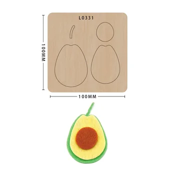 

SMVAUON New Dies For 2020 Wooden Die-cutting Template Fruit Scrapbook Die Cut DIY Handmade