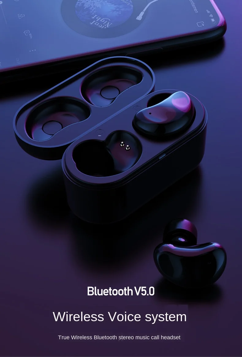 True Wireless Bluetooth Stereo Music Call Headset