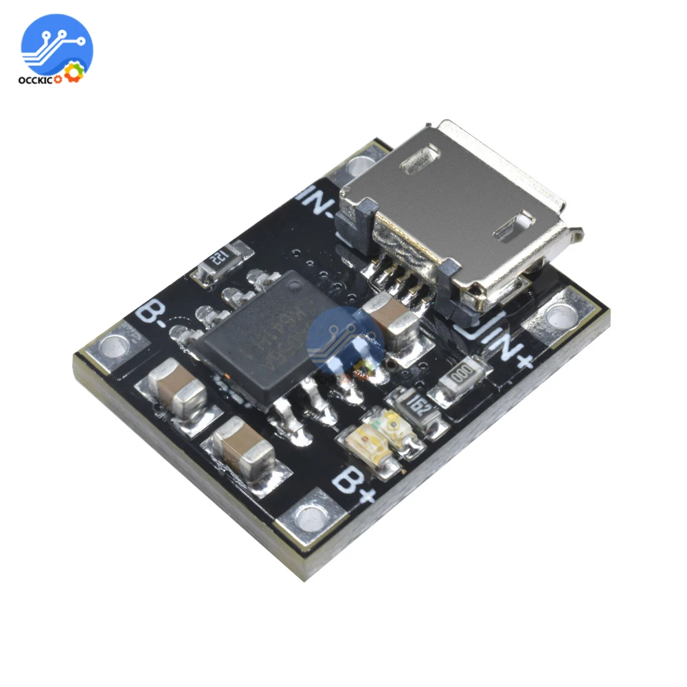 Micro USB 5V 1A 18650 TP4056 модуль зарядного устройства литиевой батареи зарядная плата с