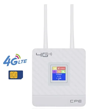 

Home 3G 4G 2 External Antennas WIFI ROUTER WIFI CPE wireless router with 1 x RJ45 Ports and 1 sim card slot