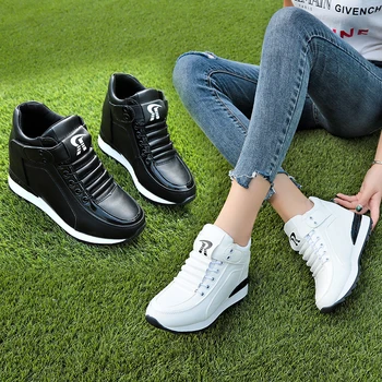 

Wedge Shoes Women Height Increasing Sneakers Women Trainers Womens Black Sneakers Plateforme Trending Sneakers Damen Sportschuhe