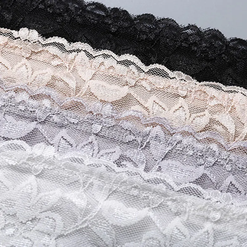 Women's Lace Mulberry Silk Cleavage Cover Up Camisole Solid Color Breathable Invisible Clip-on adjustable Tube top
