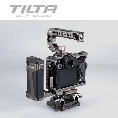 TILTA DSLR клетка для камеры Fujifilm XT3 X T3 и X-T2 ручка для камеры fujifilm xt3 клетка аксессуары VS SmallRig