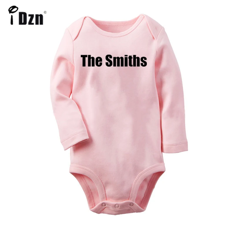 The Smiths, панк-рок, группа волков-подростков, детская одежда для новорожденных, боди для малышей, комбинезон с длинными рукавами, хлопковая одежда - Цвет: JcBaby1252PC