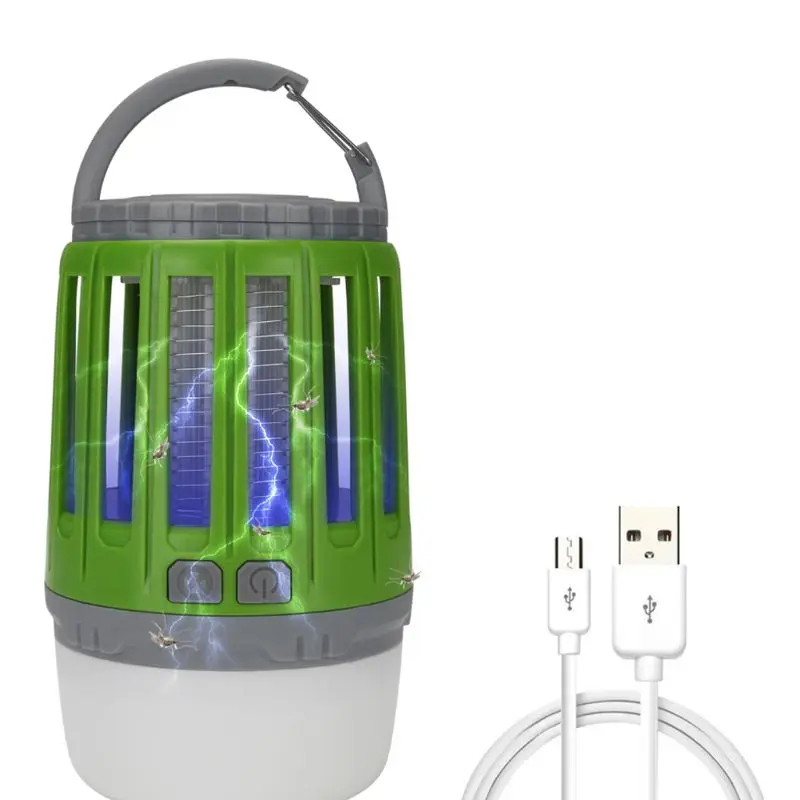 Многофункциональный Водонепроницаемый USB комаров убийца в охотничьем стиле светодиодный Ночной светильник лампа насекомых светильник s уничтожения вредителей