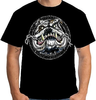 Футболка мужская с надписью s Mad Bulldog велосипедная мотоциклетная тенниска