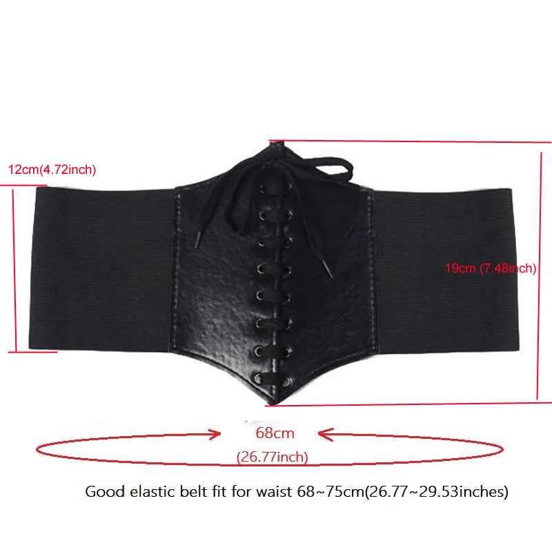 Корсет широкий из искусственной кожи пояс для похудения для женщин эластичные пояса с высокой талией cinto sobretudo feminin ceinture femme fajas