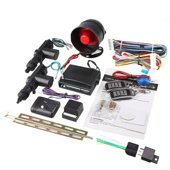 

Vehemo 2 Doors Kit Keyless Entry System Central Door Anti-Theft Locking Alarm System Durable Locking Keyless Entry System Car