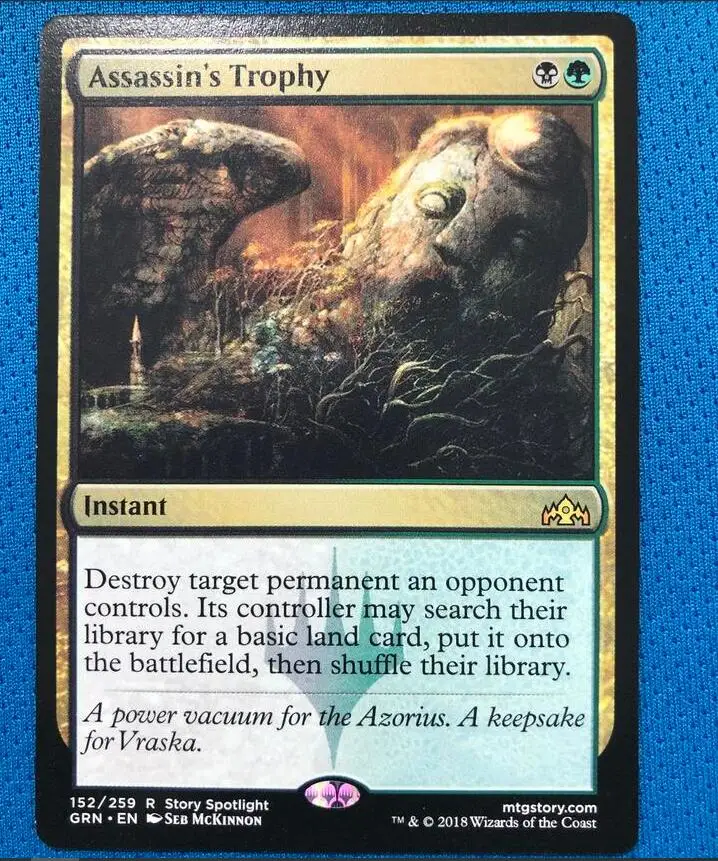 Assassin's trophy GRN голограмма magician ProxyKing 8,0 VIP прокси-карты для сбора каждой карты mg