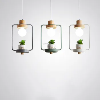 

Modern Decor LED Indoor Lighting Light Fixtures Coffee House Creative Decoration Pendant Lights Personality The Bar Pendant Lamp