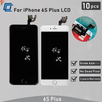 

10PCS/LOT For iPhone 6S Plus LCD Display Screen Complete Assembly Replacement For 6SP No Dead Pixel Free DHL