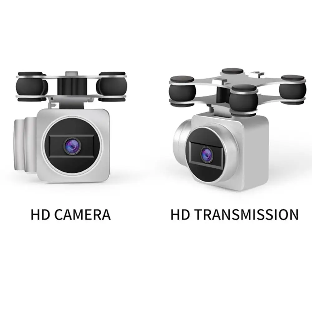 Квадрокоптер HJ14W с камерой 720P HD 2 МП Wi Fi Безголовый режим многофункциональный