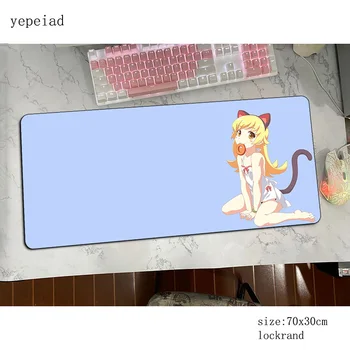 

Monogatari Series mousepad Mass pattern gaming mouse pad big gamer mat computer desk padmouse keyboard best seller play mats