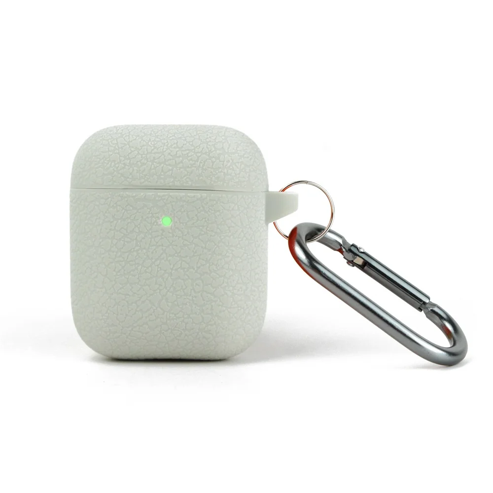 9 Earphone Case For Airpods 1 2 Silicon Protective Bag Cover with Hook Wireless Bluetooth Earphone Box For Apple Airpods 1 2 Cases - Цвет: 9