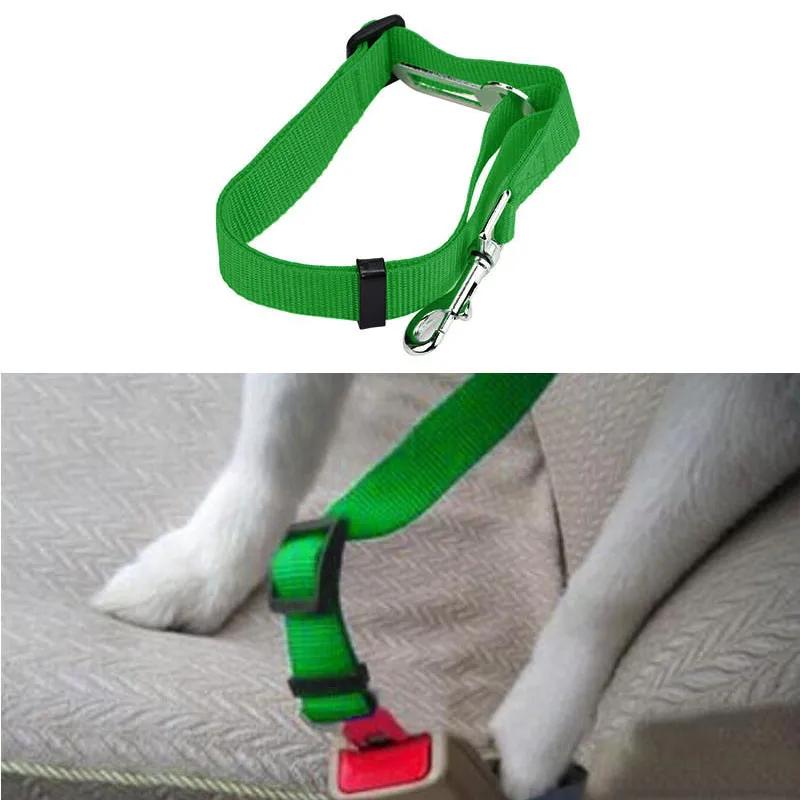 New Vehicle Car Seat Belt Seatbelt Lead Clip Pet Cat Dog SafetyDrop shipping Accessories USA Amazon Independent station