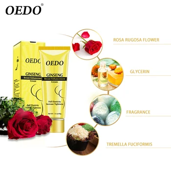 OEDO Ginseng Breast Enlargement Body Cream Chest Enhancement Promote Female Hormone Breast Lift Firming Massage Up Size Bust 4 OEDO Ginseng Breast Enlargement Body Cream Chest Enhancement Promote Female Hormone Breast Lift Firming Massage