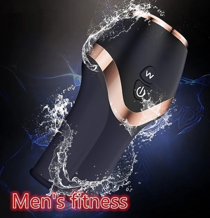 New 12 Frequency Auto Suck Adult Toys Vibrator Glans Penis Training USB Charge Masturbation Device Erotic Sex Toys for Men Male 6