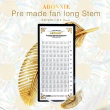 ABONNIE предварительно сделанные объемные вентиляторы 3d/4d/5d/6d ресницы русский объем ресницы для наращивания искусственный MinkPre ресницы для наращивания макияжа