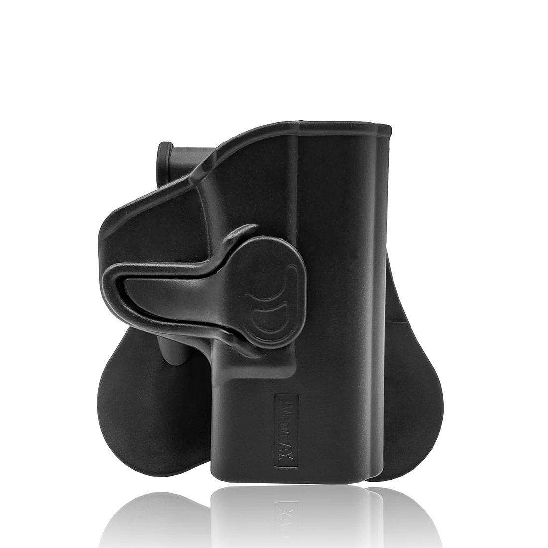 Amomax Регулируемая тактическая кобура для S& W M& P Shield 40 3," 9 мм 3,1"-правша черная(стандартная только с поясной пластиной