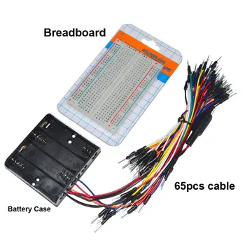 

Parts Electronic Component Breadboard Led Capacitor Kit Spare For Arduino Pack