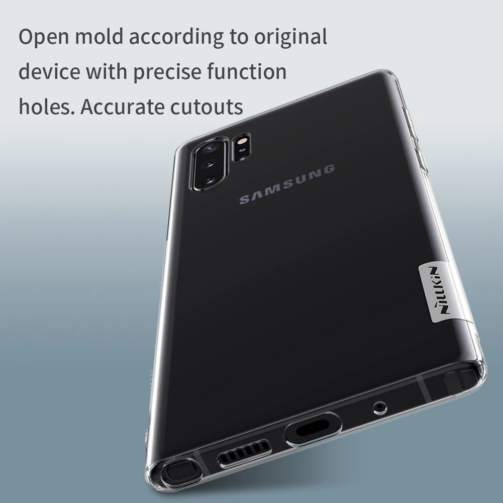Для samsung Galaxy Note 10 Plus TPU чехол ультра тонкий прозрачный мягкий силиконовый чехол для Galaxy Note 10 чехол для телефона