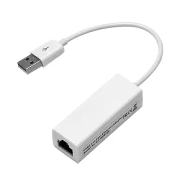 

USB Ethernet Adapter Usb 2.0 Network Card USB to Internet RJ45 Lan 10Mbps for OS Android Tablet Lap PC for Windows 7 8
