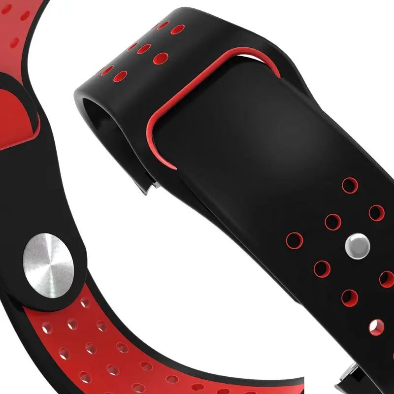 Двухцветный мягкий силиконовый ремешок для часов Ремешок для samsung Galaxy Fit R370 часы