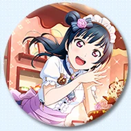 1 шт. 58 мм аниме Love Live! Солнечный свет! Aqours горничная Милая охара Мари Kanan железная Кнопка милые Значки брошь иконы