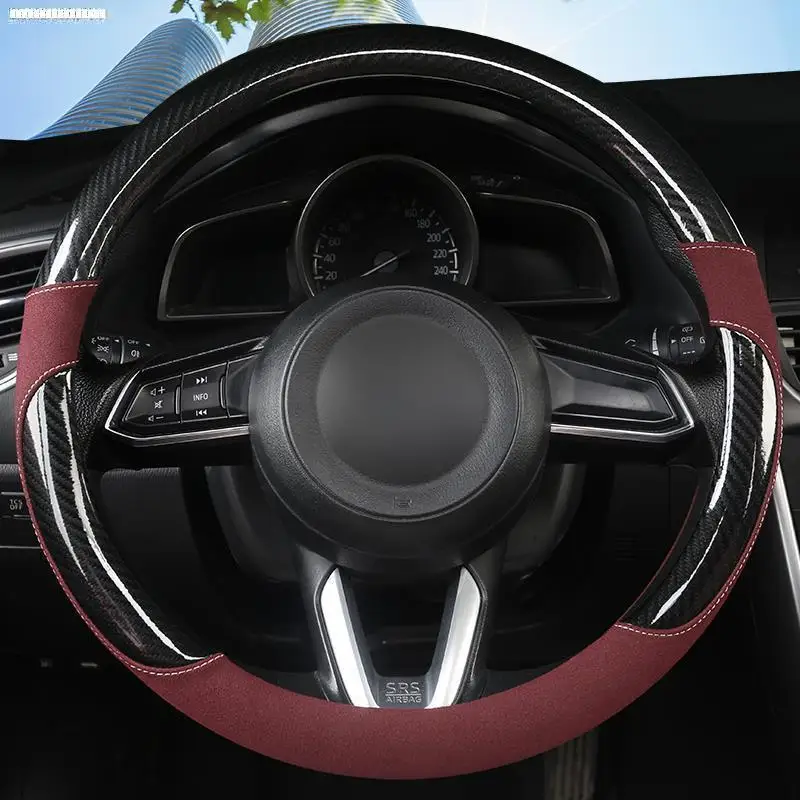Чехол рулевого колеса автомобиля для Toyota land cruiser 100 120 200 land cruiser prado 120 prado 150 lc200 prado 120 150 - Название цвета: FMPJTXW16S