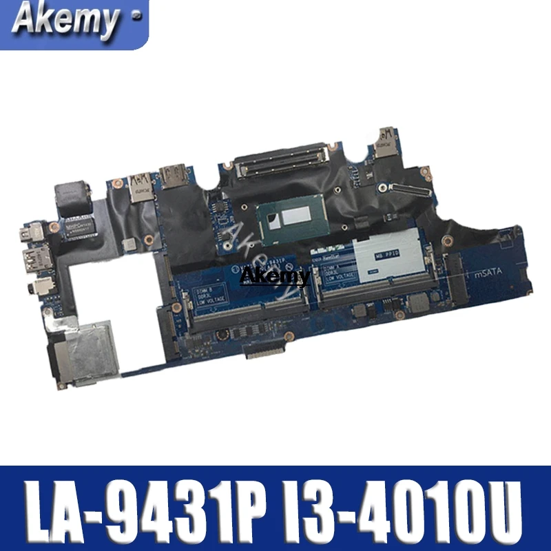 

YMDG4 0YMDG4 CN-0YMDG4 VAZ50 LA-9431P w i3-4010U CPU for Dell Latitude E7240 Laptop PC Notebook Motherboard Mainboard