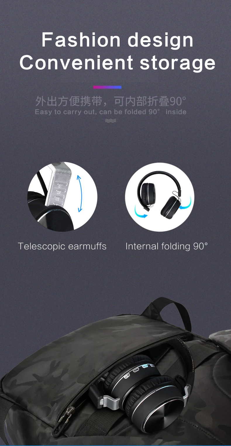 KYCXD TWS bluetooth 5,0 наушники складные кожаные Металлические беспроводные bluetooth-гарнитура беспроводные наушники для iPhone xiaomi