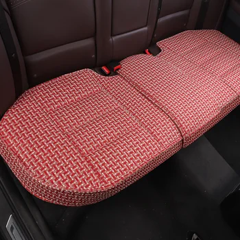 

Full Coverage flax fiber car seat cover auto seats covers for audi a6 c5 c6 c7 4f avant allroad q3 q5 q7 s3