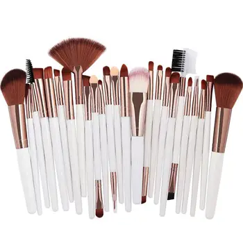 

25Pcs Set Multifunction Make up Brush Small Floral Cheap Makeup Brush Full Set Facial Eye Lip Combination Tools Kit Maquiagem